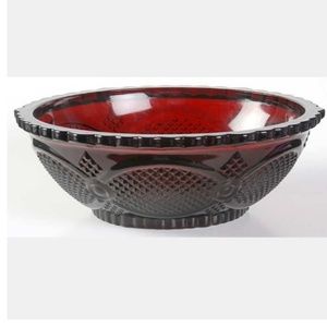 Avon Cape Cod Ruby 8-3/4" Round Bowl